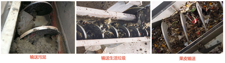 无轴九一免费看片软件输送污泥，生活垃圾，果皮等使用现场